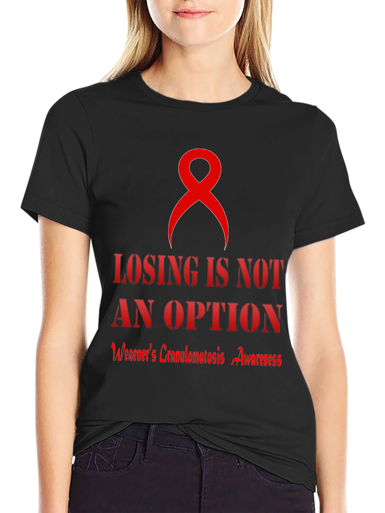 Losing is Not an Option Awareness Tee