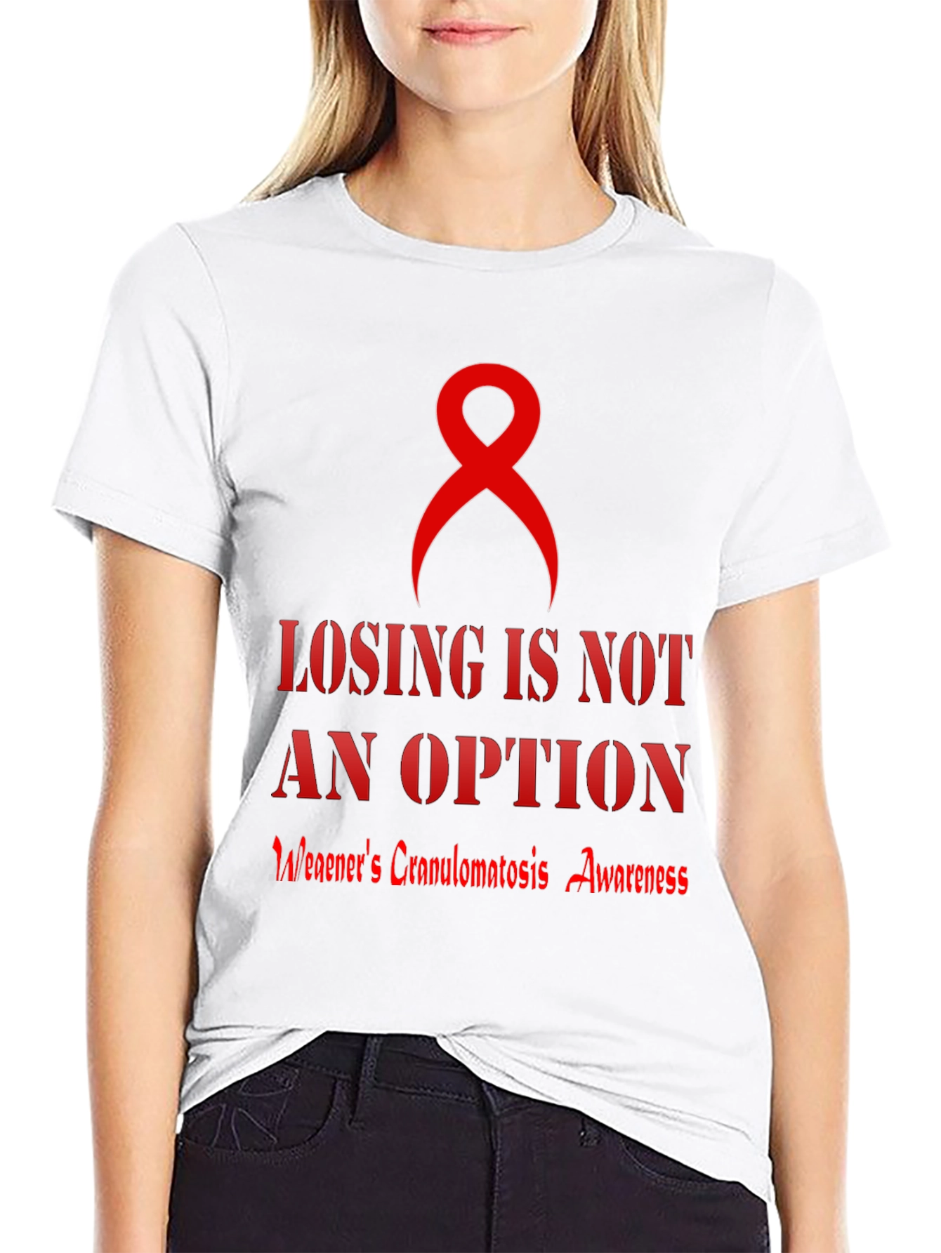 Losing is Not an Option Awareness Tee