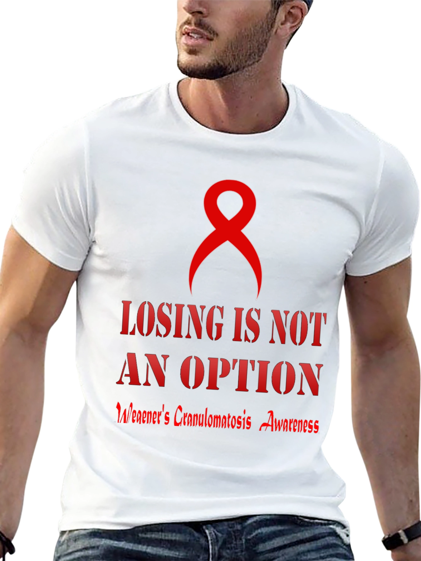 Losing is Not an Option Awareness Tee