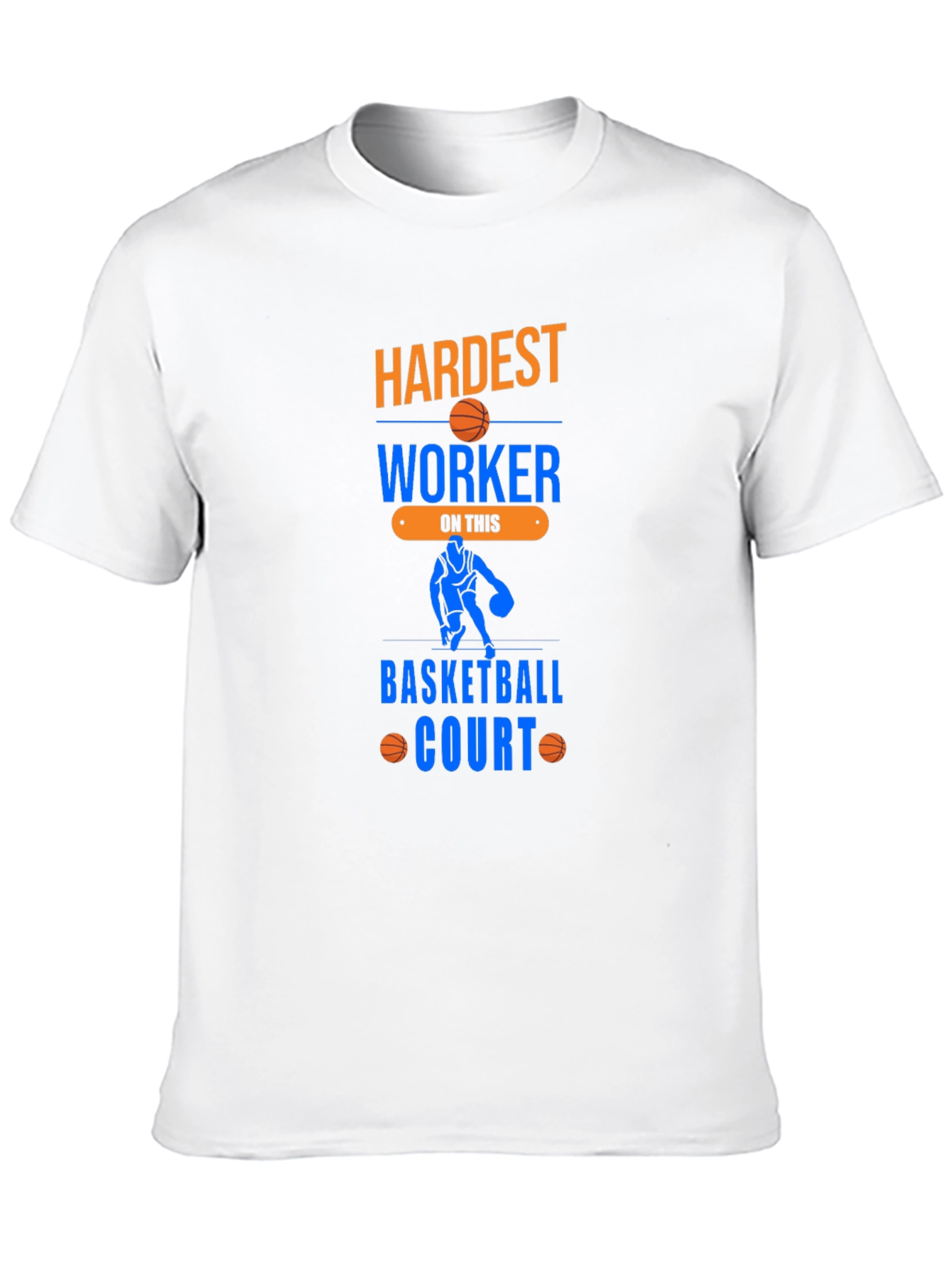 Hardest Worker Basketball T-Shirt
