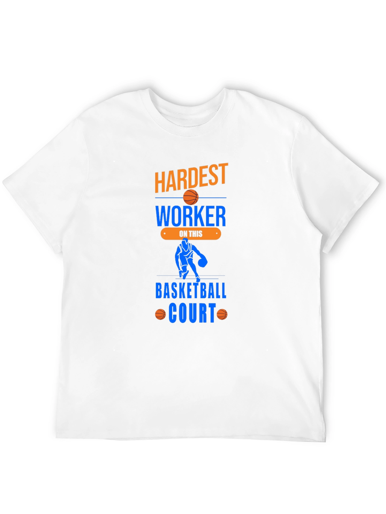 Hardest Worker Basketball T-Shirt