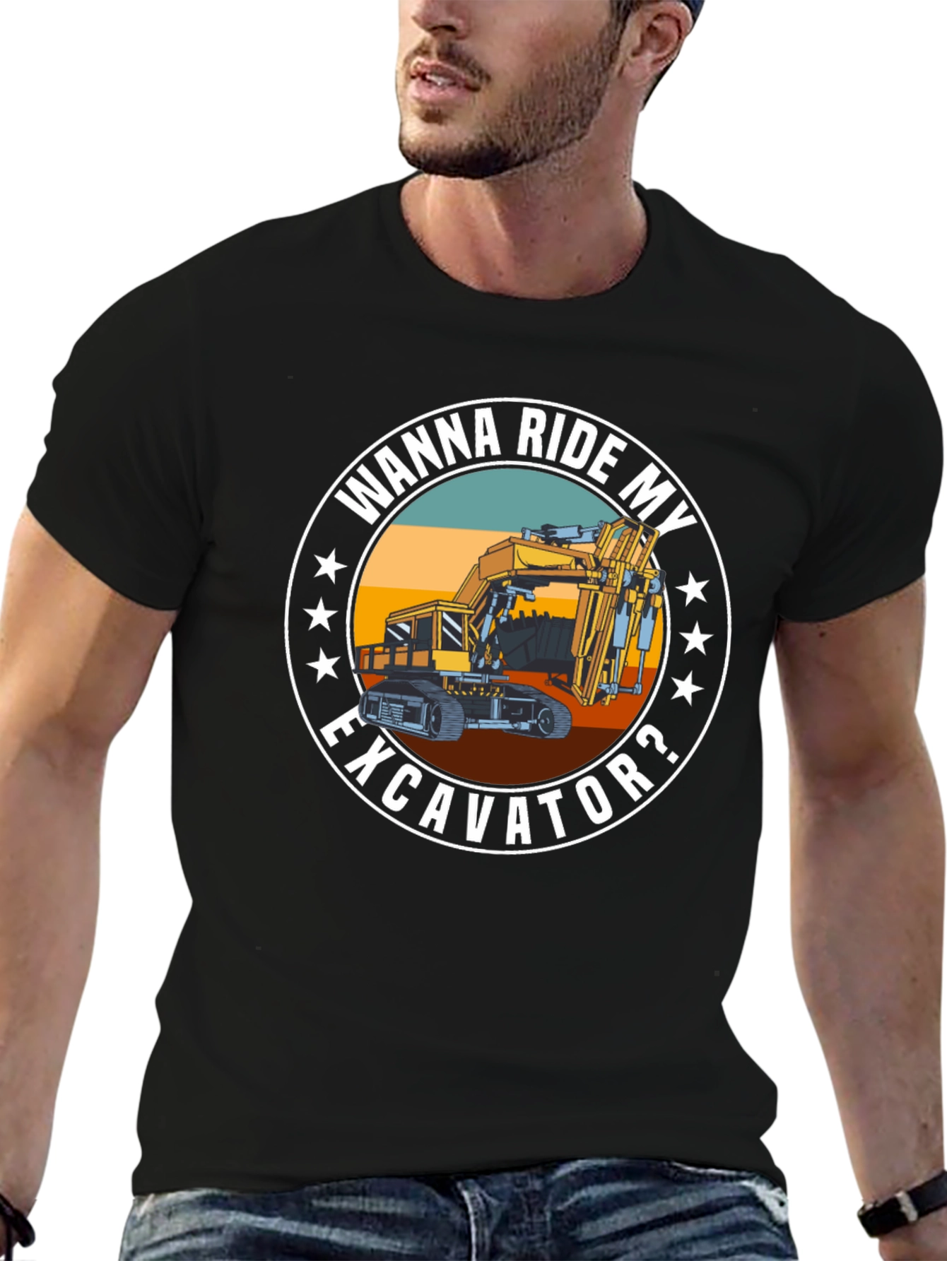 Wanna Ride My Excavator? T-Shirt