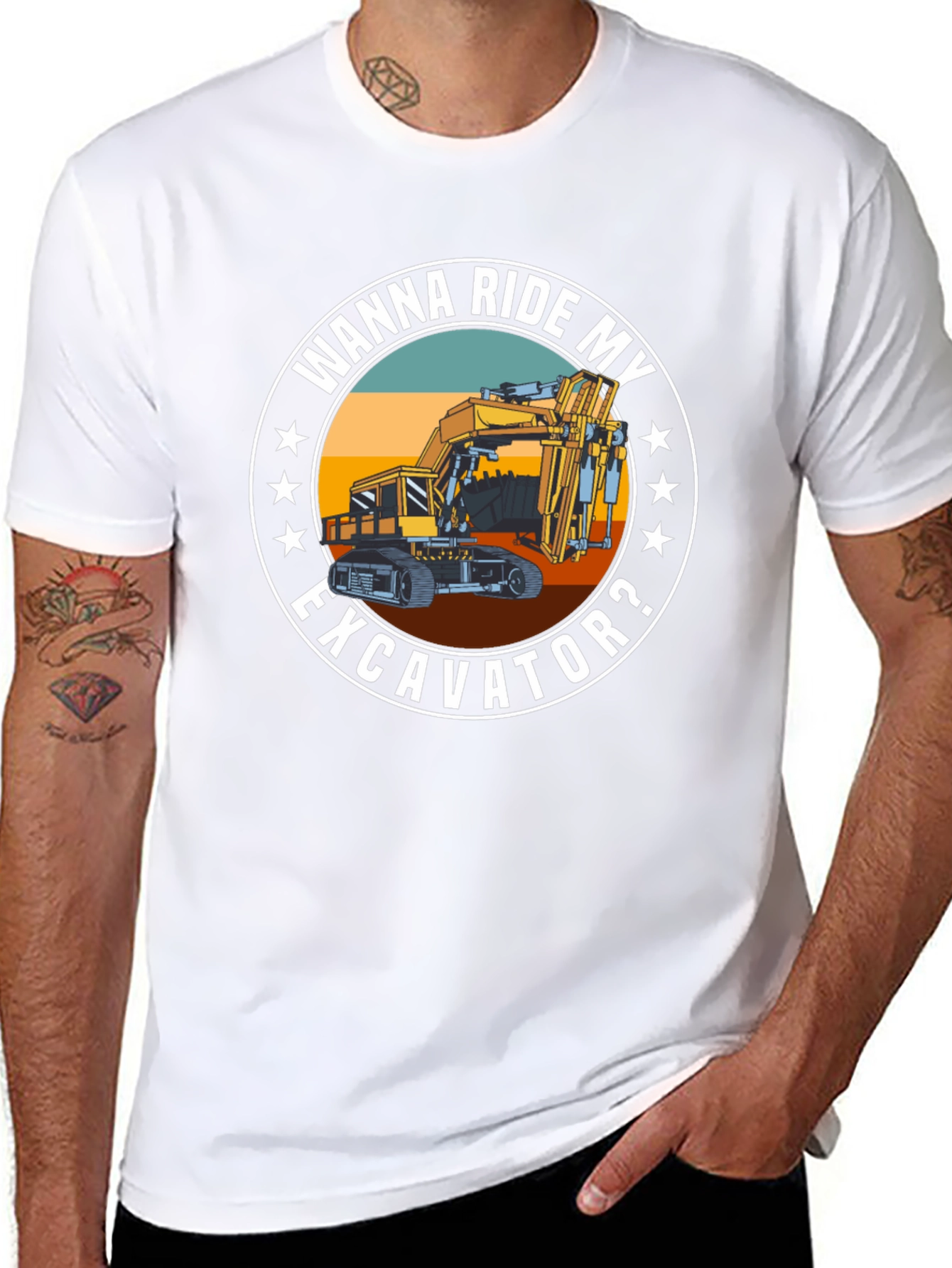 Wanna Ride My Excavator? T-Shirt