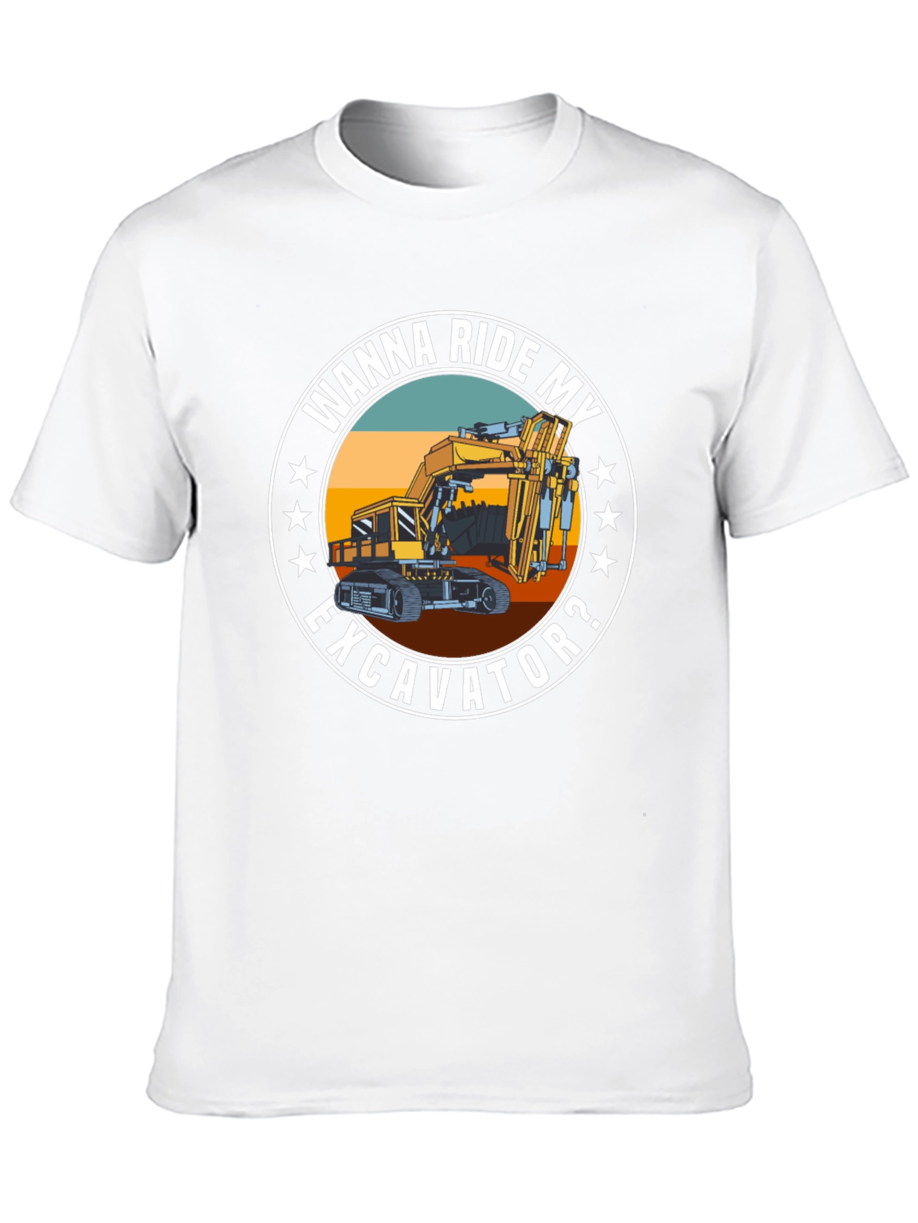 Wanna Ride My Excavator? T-Shirt