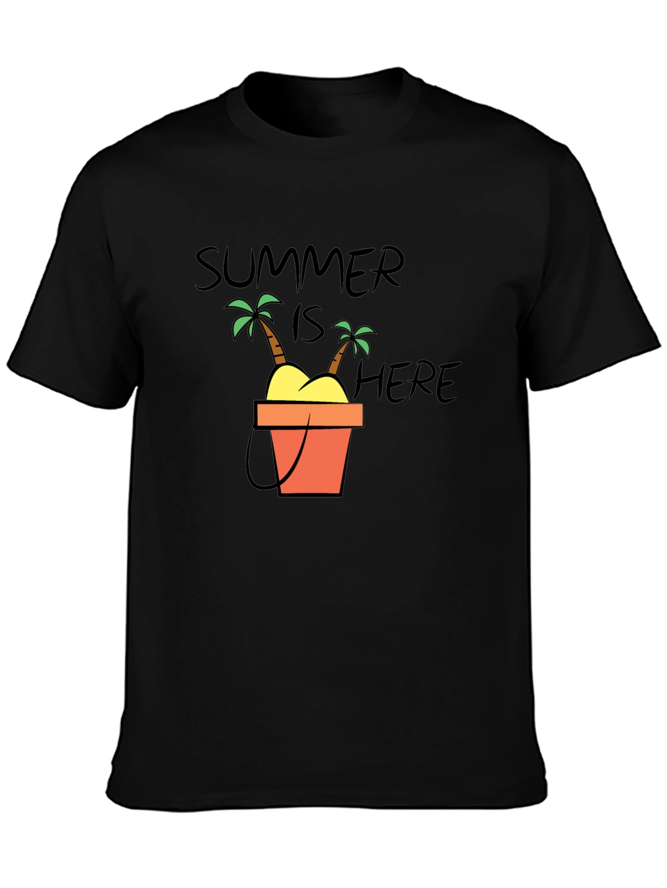 Summer is Here Graphic T-Shirt