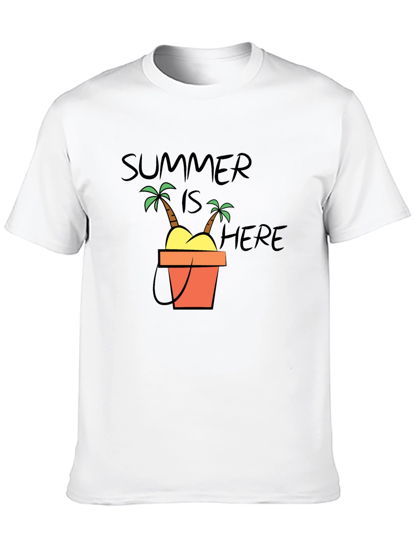 Summer is Here Graphic T-Shirt