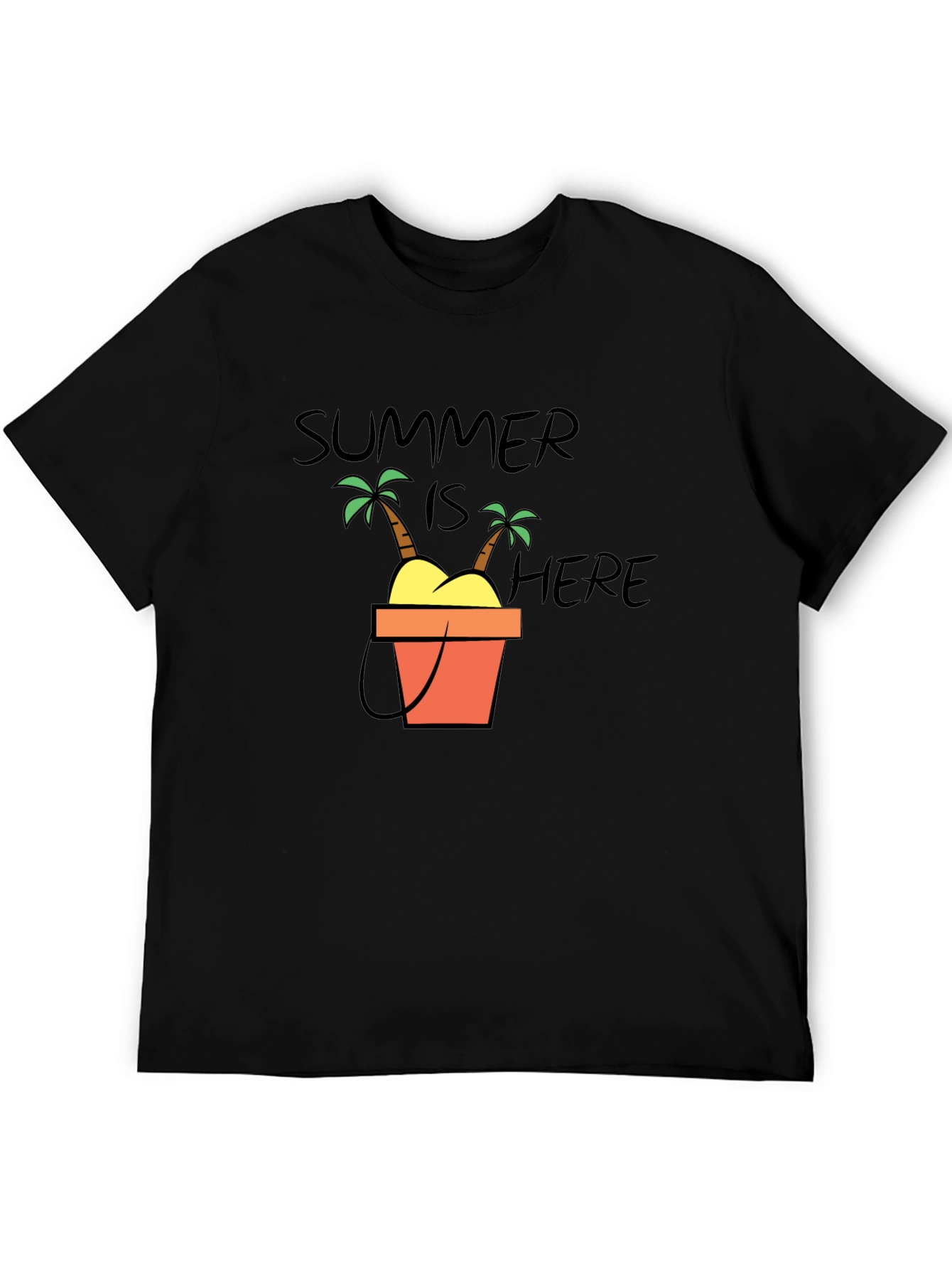 Summer is Here Graphic T-Shirt