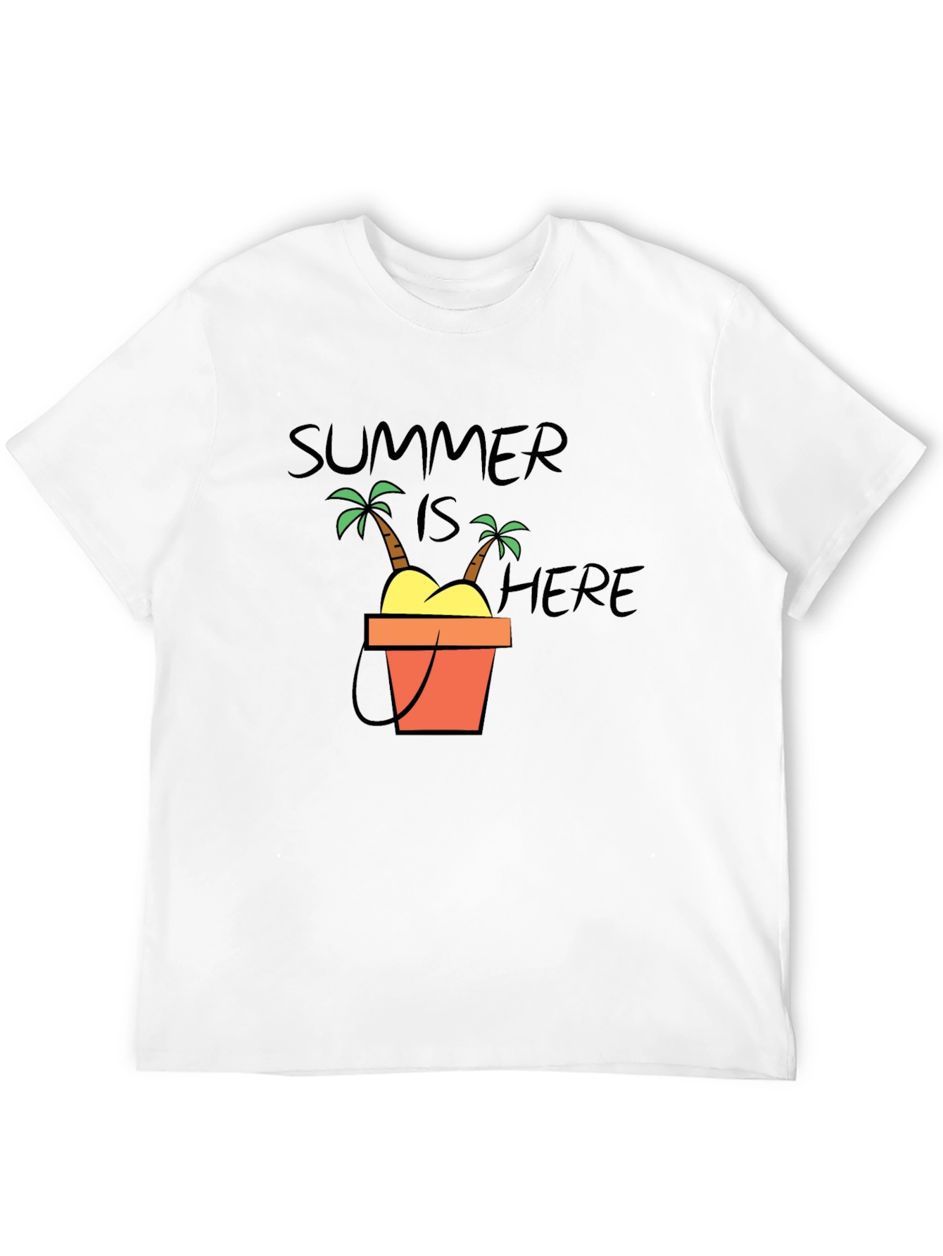 Summer is Here Graphic T-Shirt