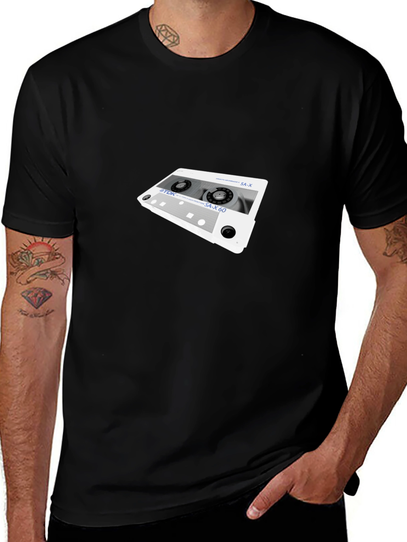 Retro Mixtape T-Shirt - Classic Audio Style
