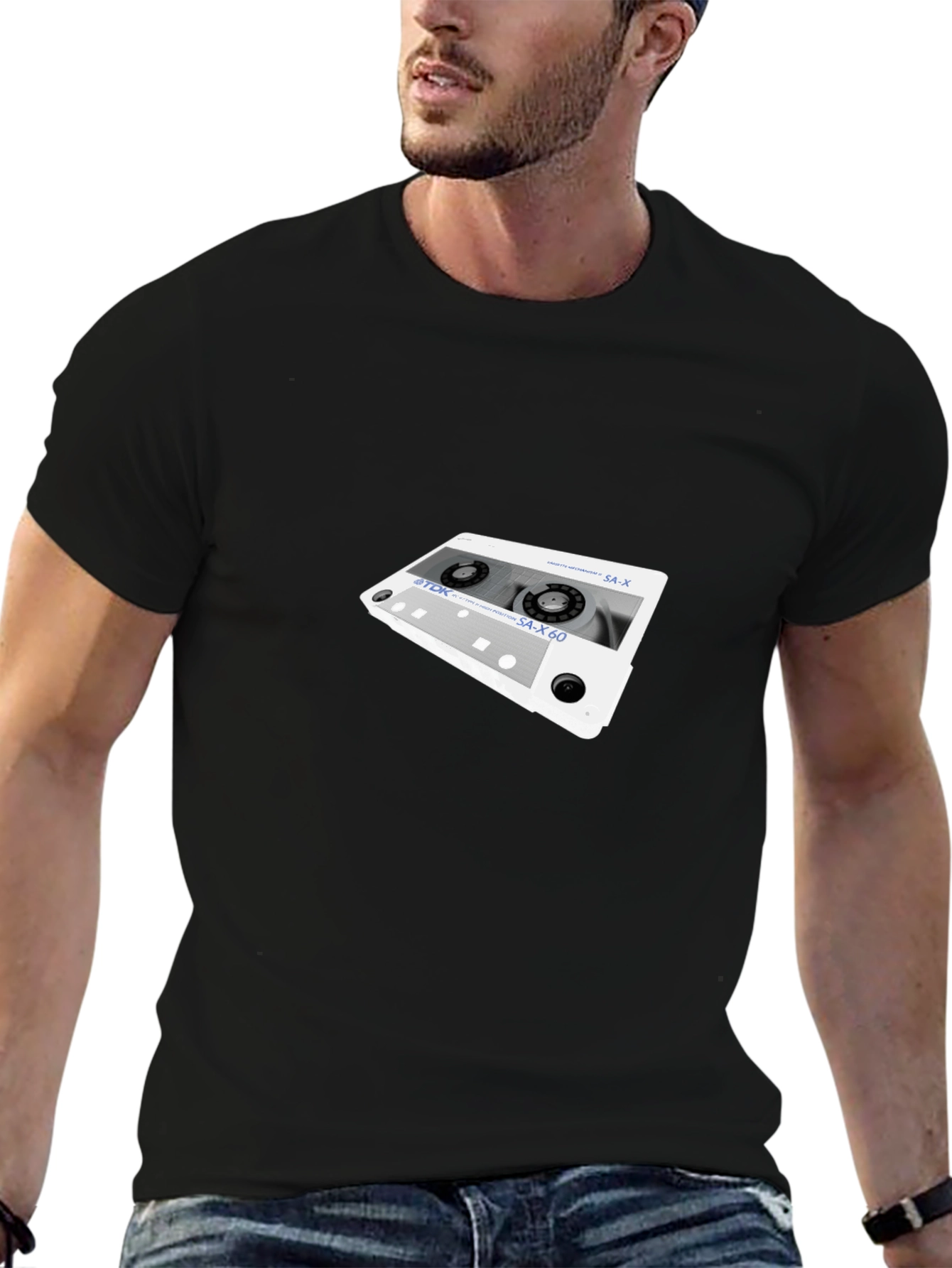 Retro Mixtape T-Shirt - Classic Audio Style
