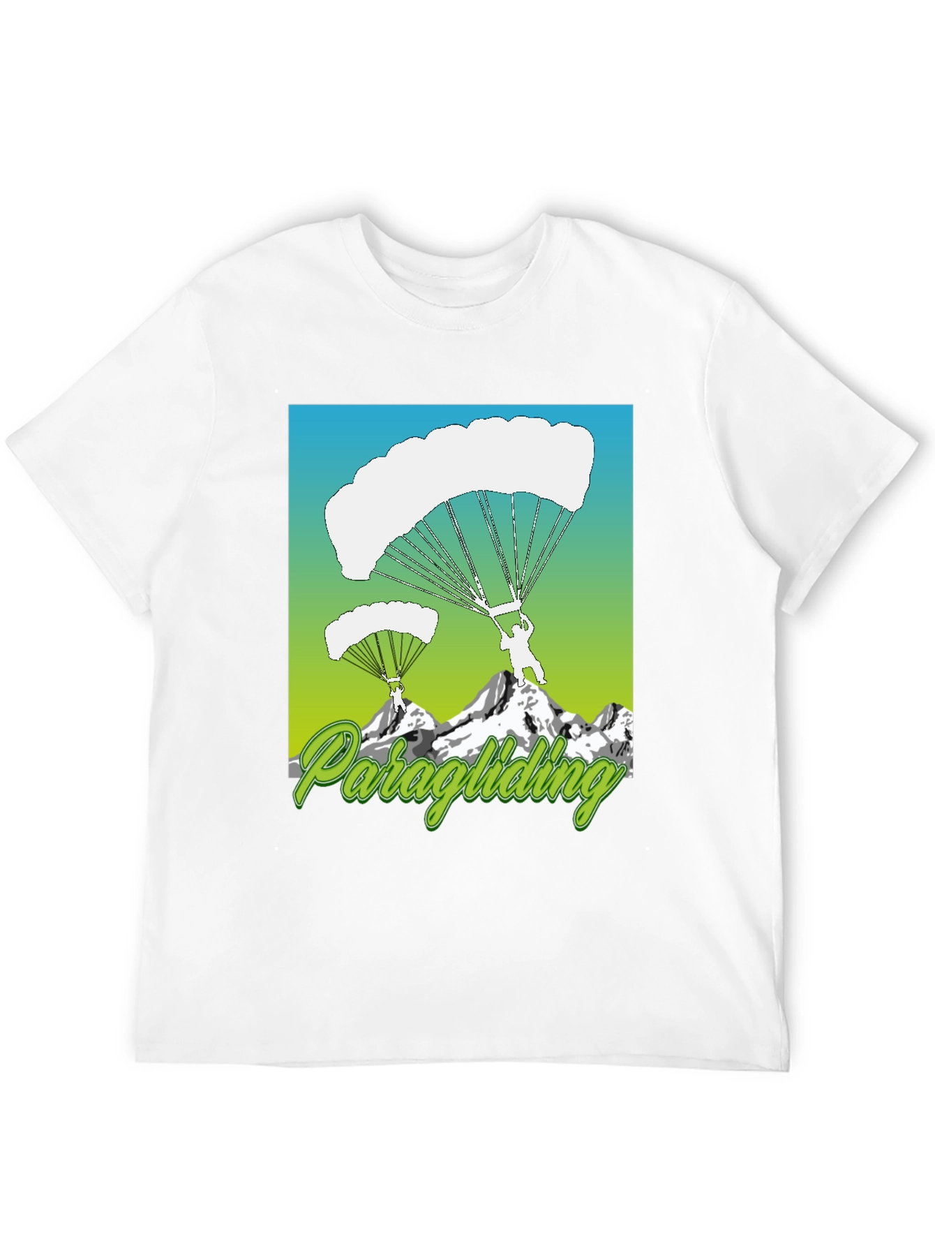 Paragliding Graphic Tee - Adventure T-Shirt