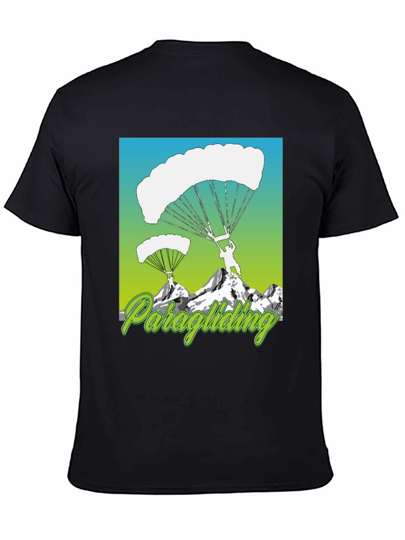 Paragliding Graphic Tee - Adventure T-Shirt