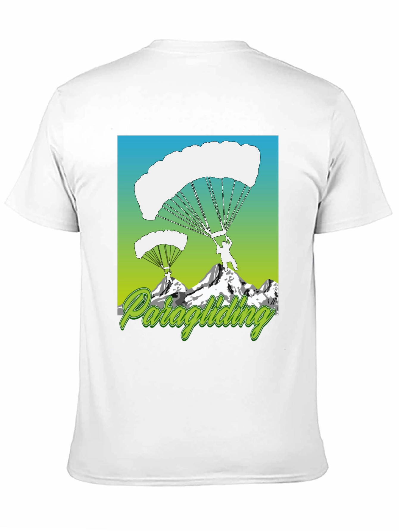 Paragliding Graphic Tee - Adventure T-Shirt
