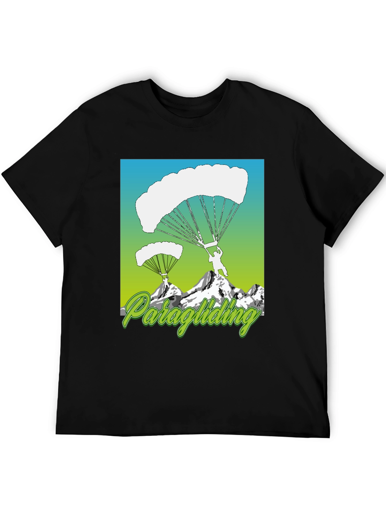 Paragliding Graphic Tee - Adventure T-Shirt