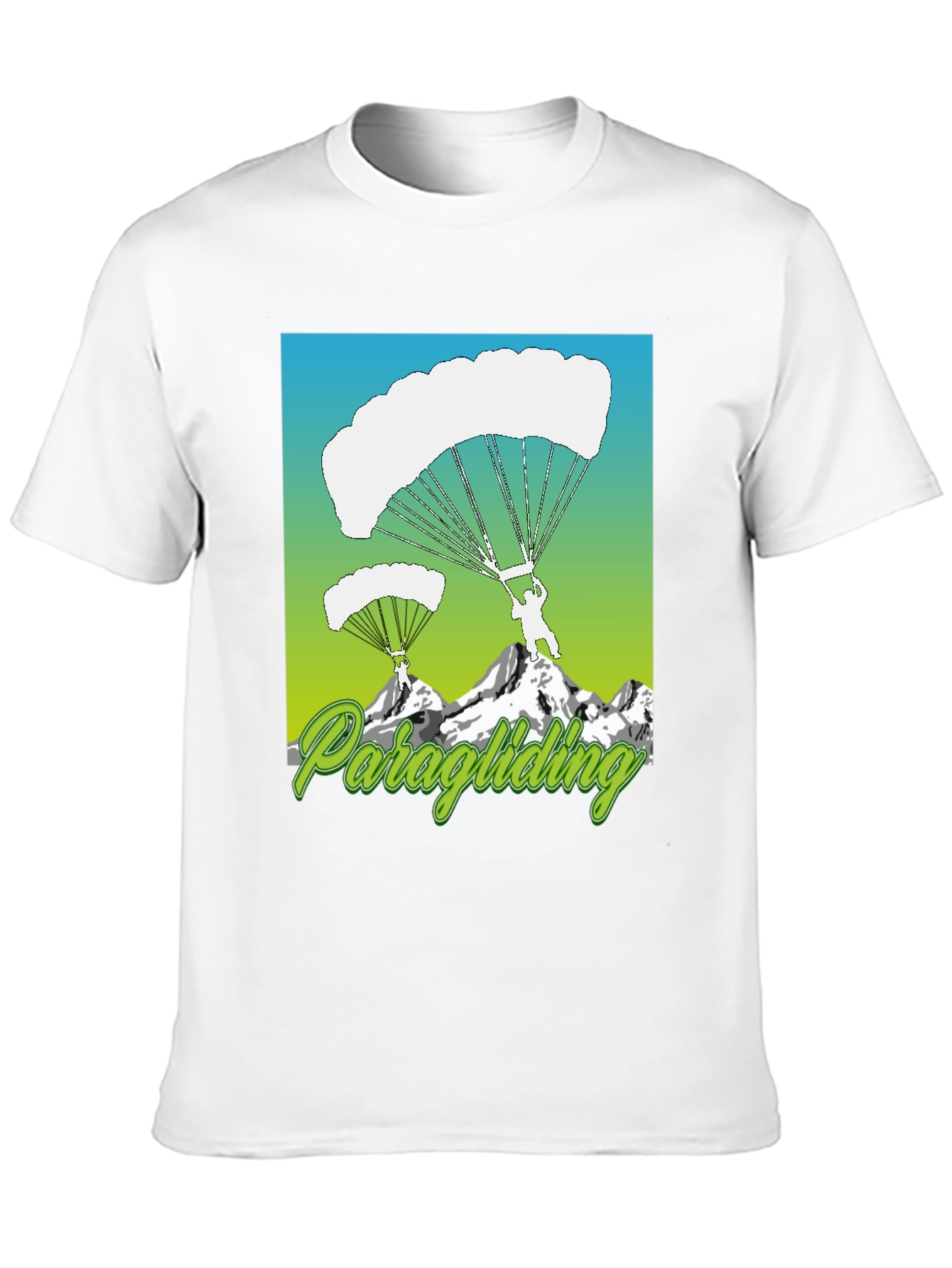 Paragliding Graphic Tee - Adventure T-Shirt