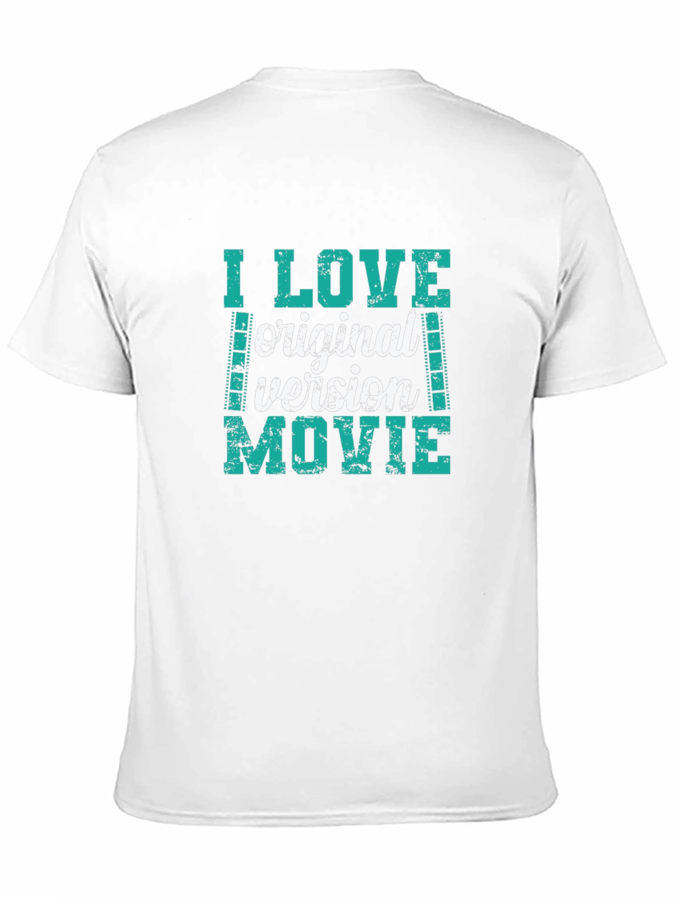 I Love Original Version Movie Black T-Shirt