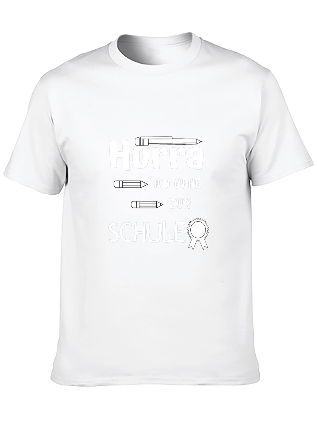 Hurra Ich Gehe Zur Schule T-Shirt