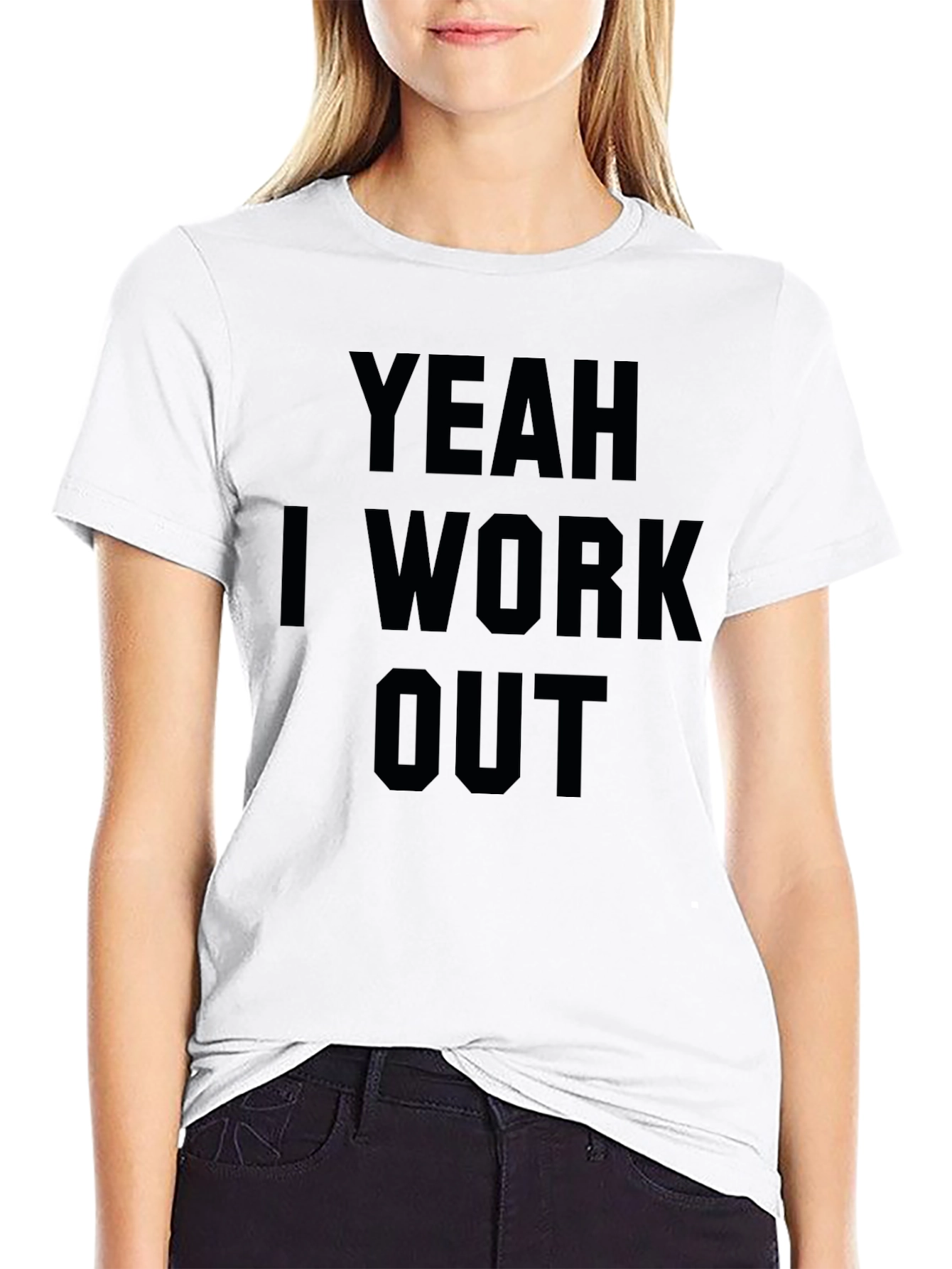 Yeah I Workout Graphic T-Shirt