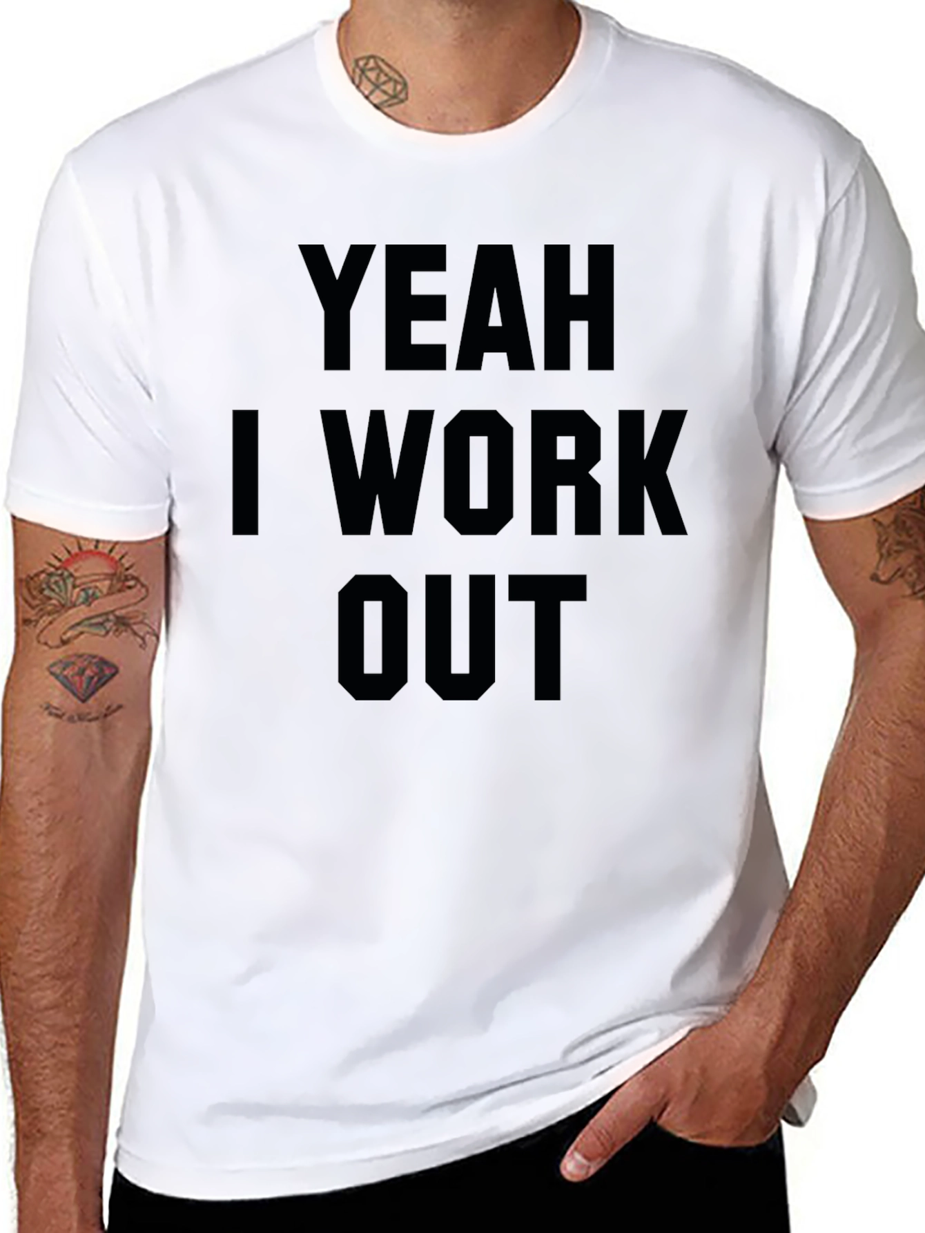 Yeah I Workout Graphic T-Shirt