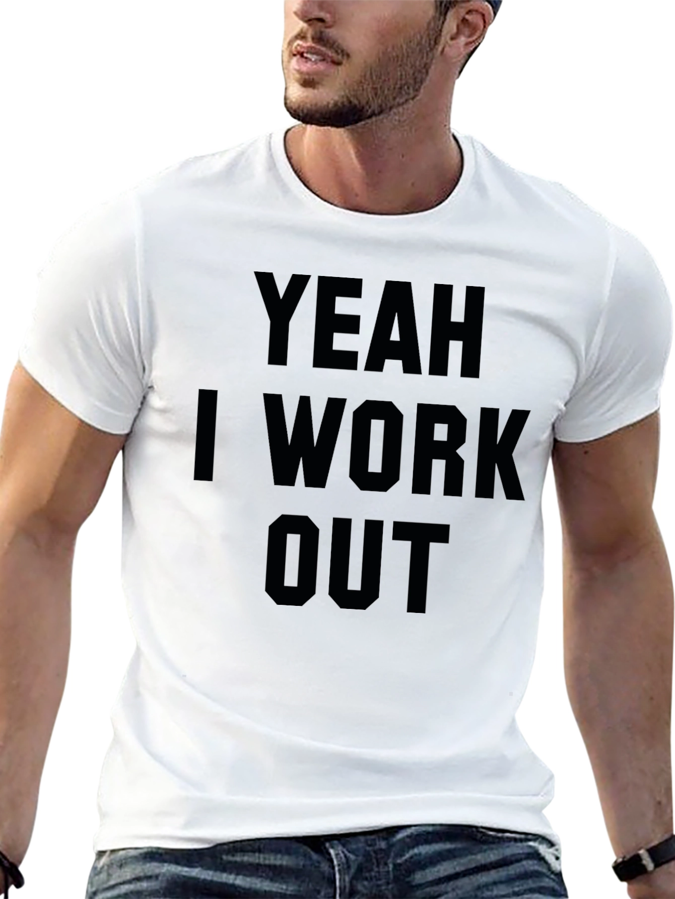 Yeah I Workout Graphic T-Shirt