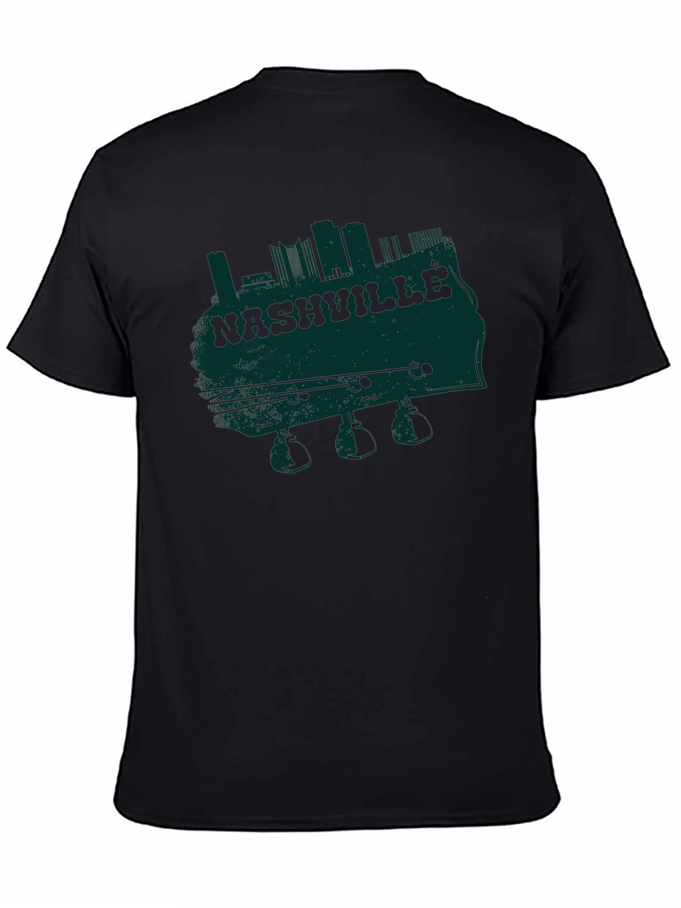 Nashville Skyline Guitar T-Shirt
