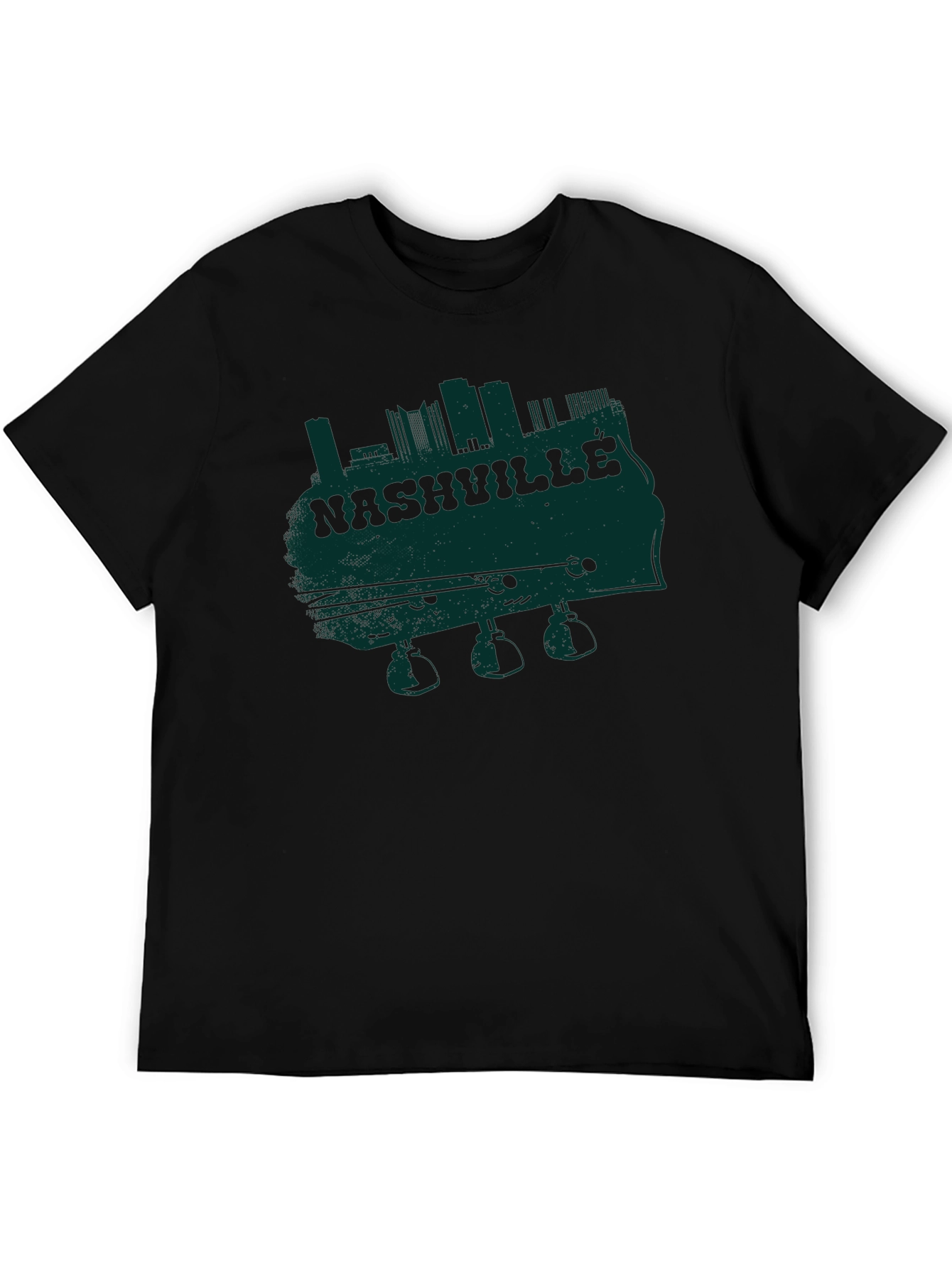 Nashville Skyline Guitar T-Shirt