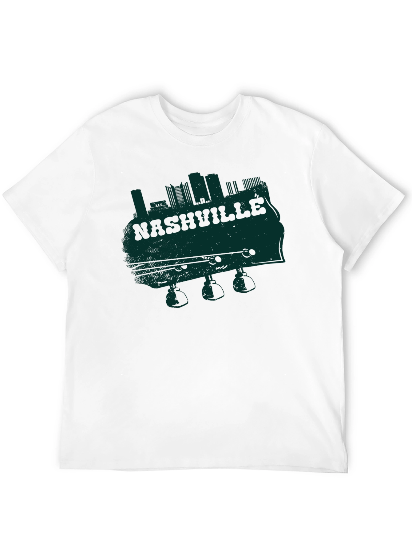 Nashville Skyline Guitar T-Shirt