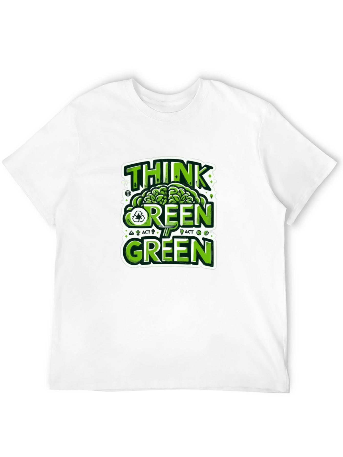 Think Green T-Shirt - Eco-Friendly Design