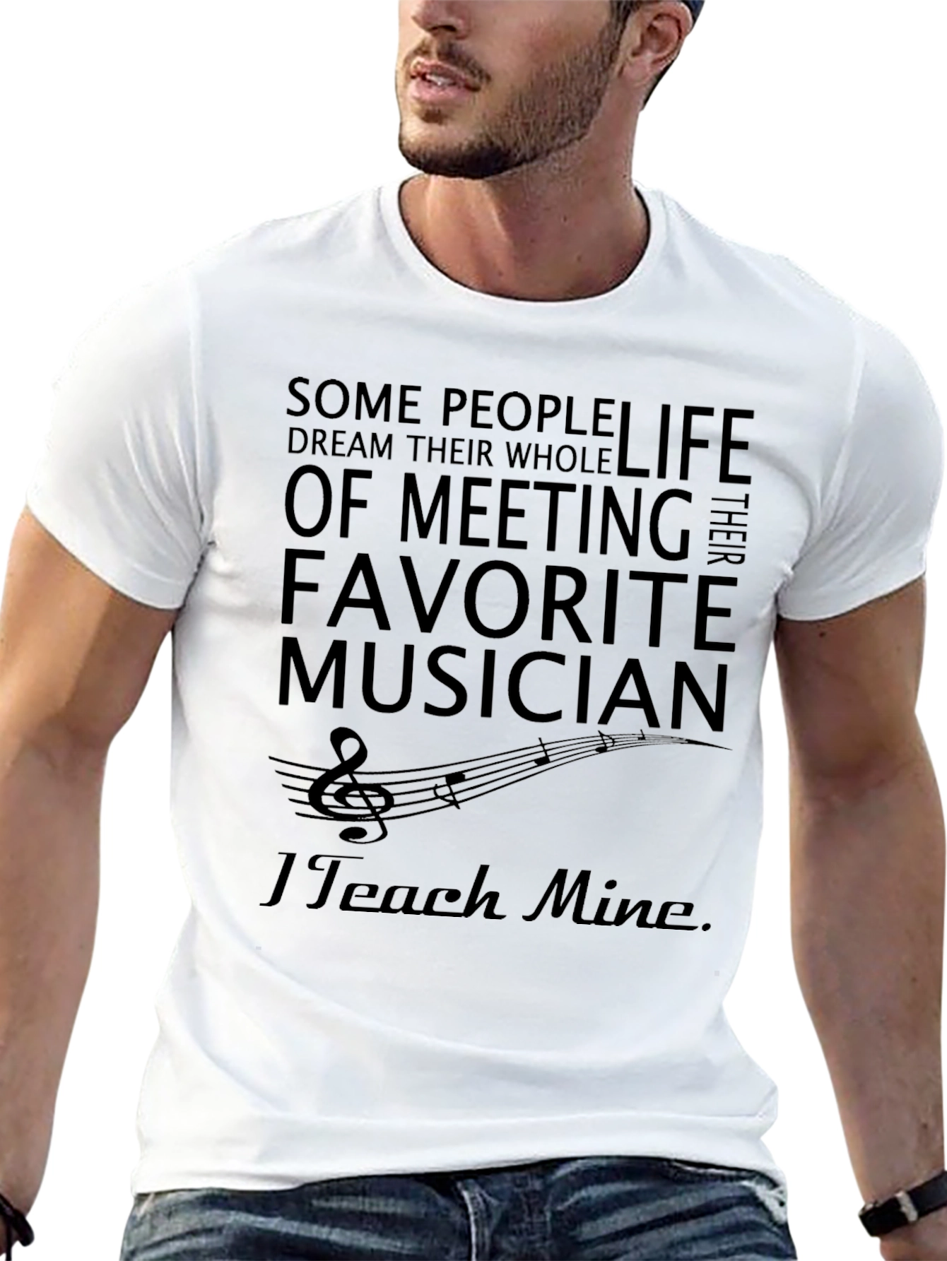 Music Teacher T-Shirt - I Teach Mine