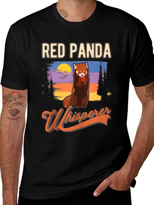 Red Panda Whisperer Graphic T-Shirt - Unisex