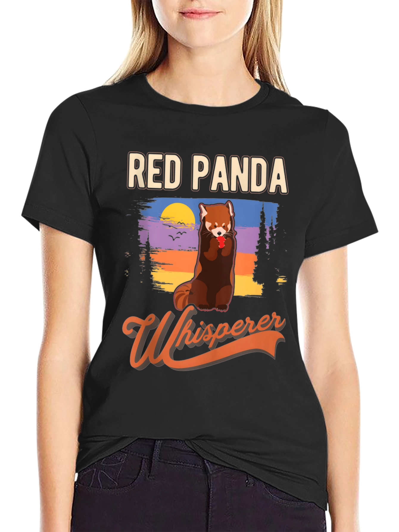 Red Panda Whisperer Graphic T-Shirt - Unisex