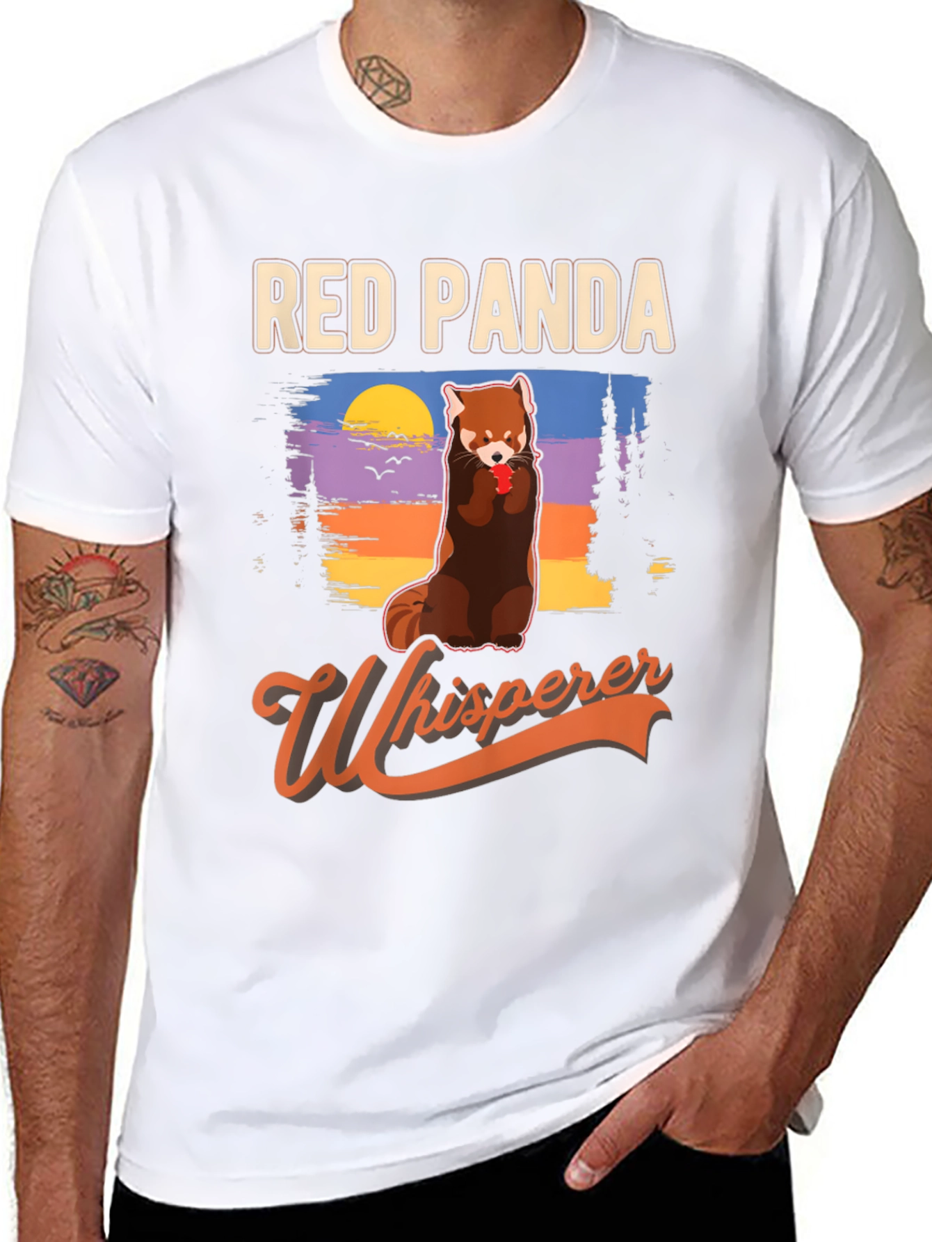 Red Panda Whisperer Graphic T-Shirt - Unisex