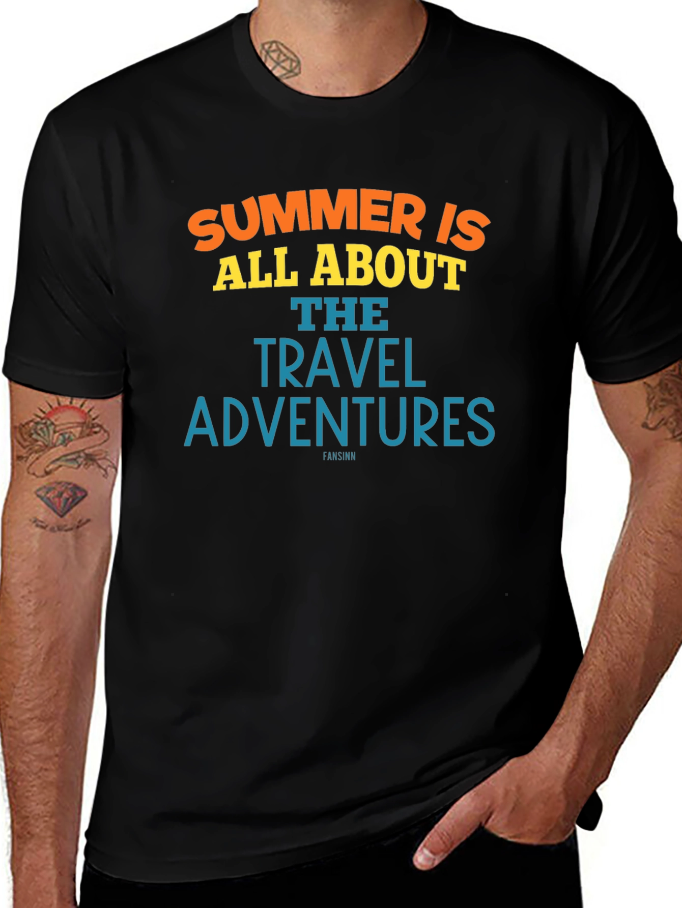 Summer Travel Adventures Graphic T-Shirt