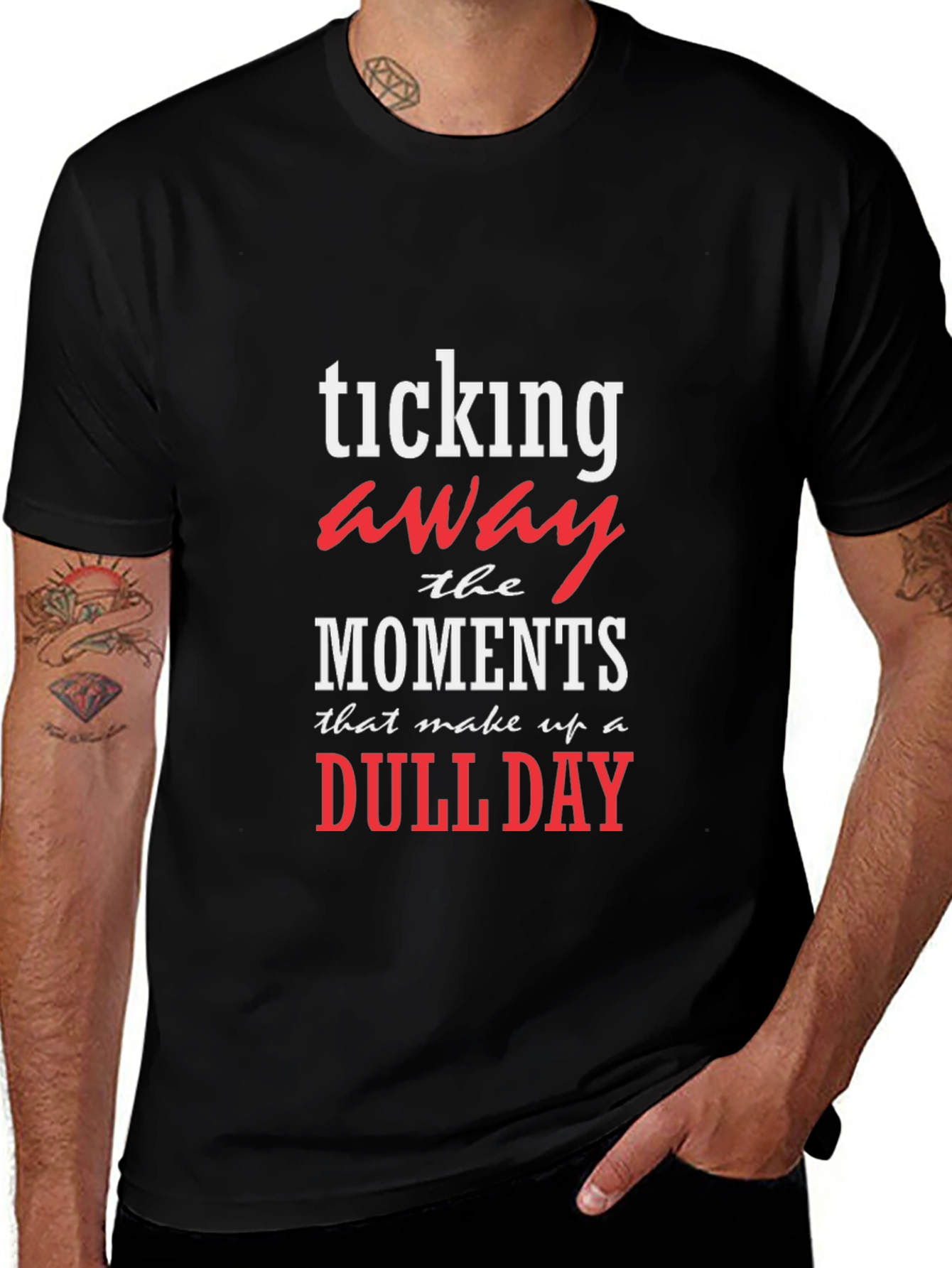 Ticking Away Dull Day Graphic Tee