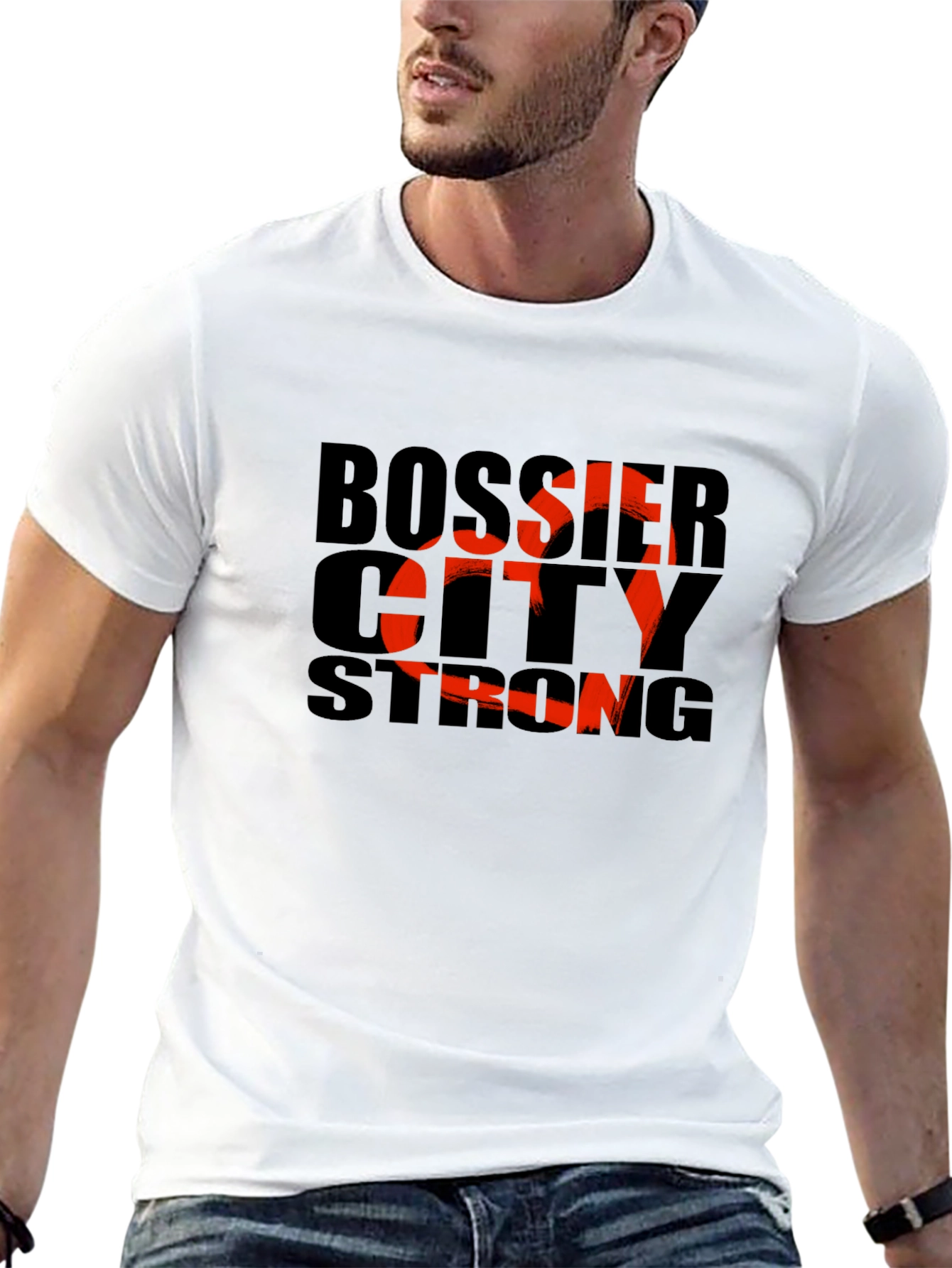 Bossier City Strong Graphic T-Shirt