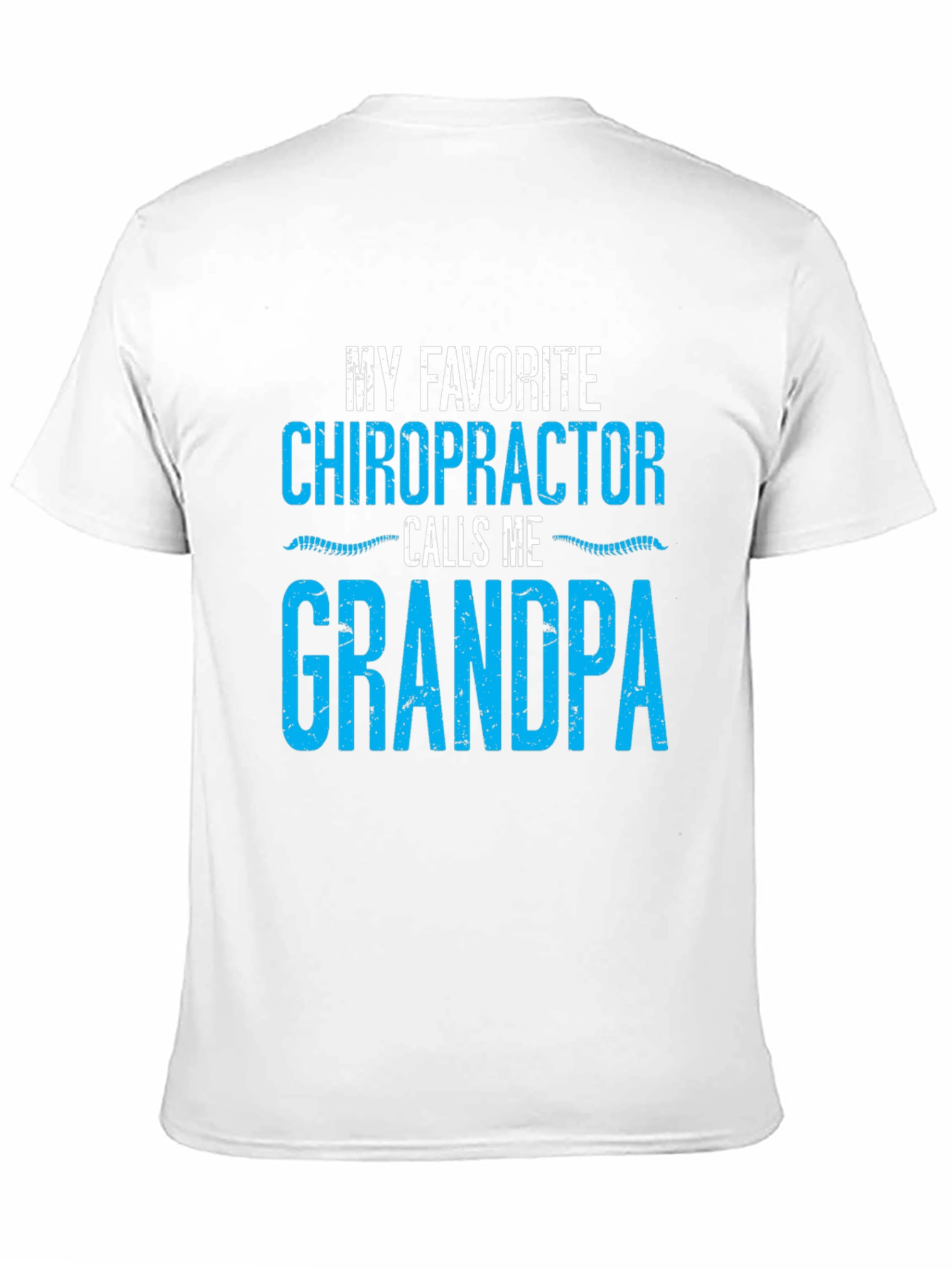 Chiropractor Grandpa T-Shirt Funny Gift