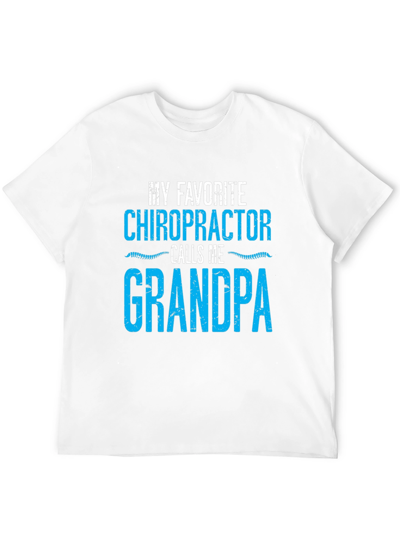 Chiropractor Grandpa T-Shirt Funny Gift