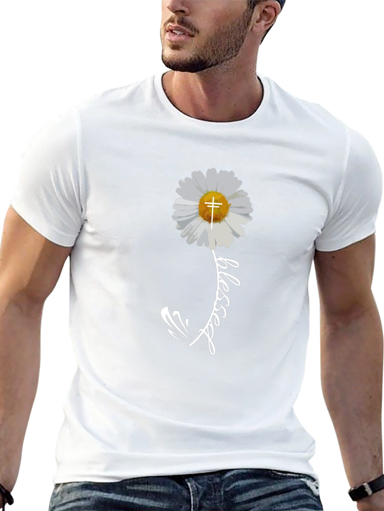 Blessed Daisy Graphic Tee