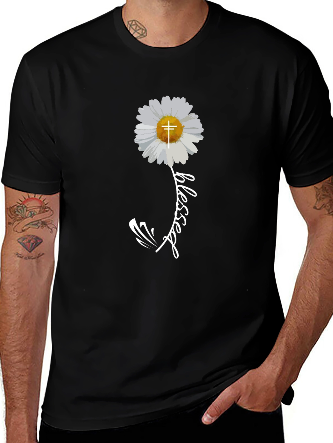 Blessed Daisy Graphic Tee