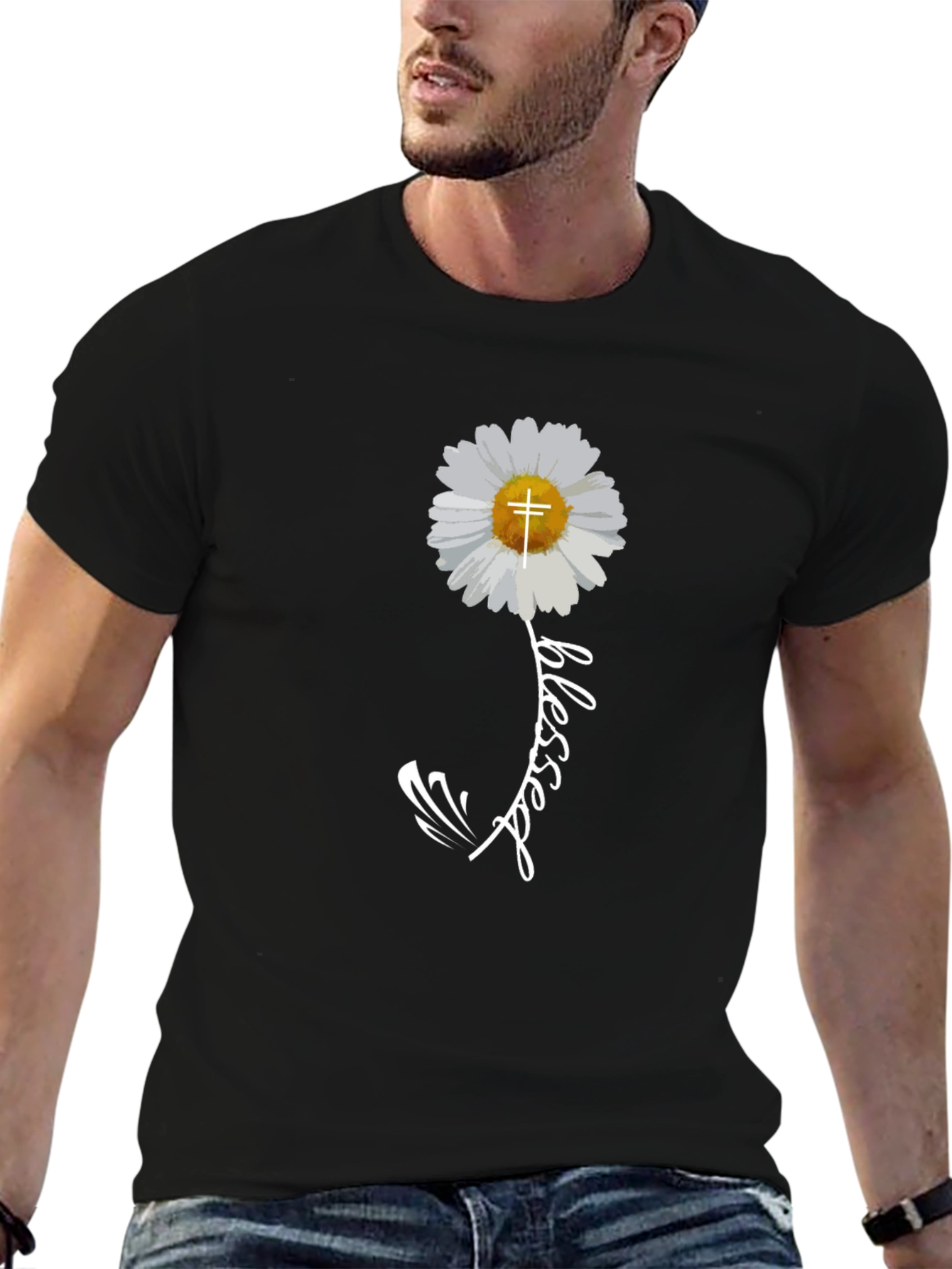 Blessed Daisy Graphic Tee