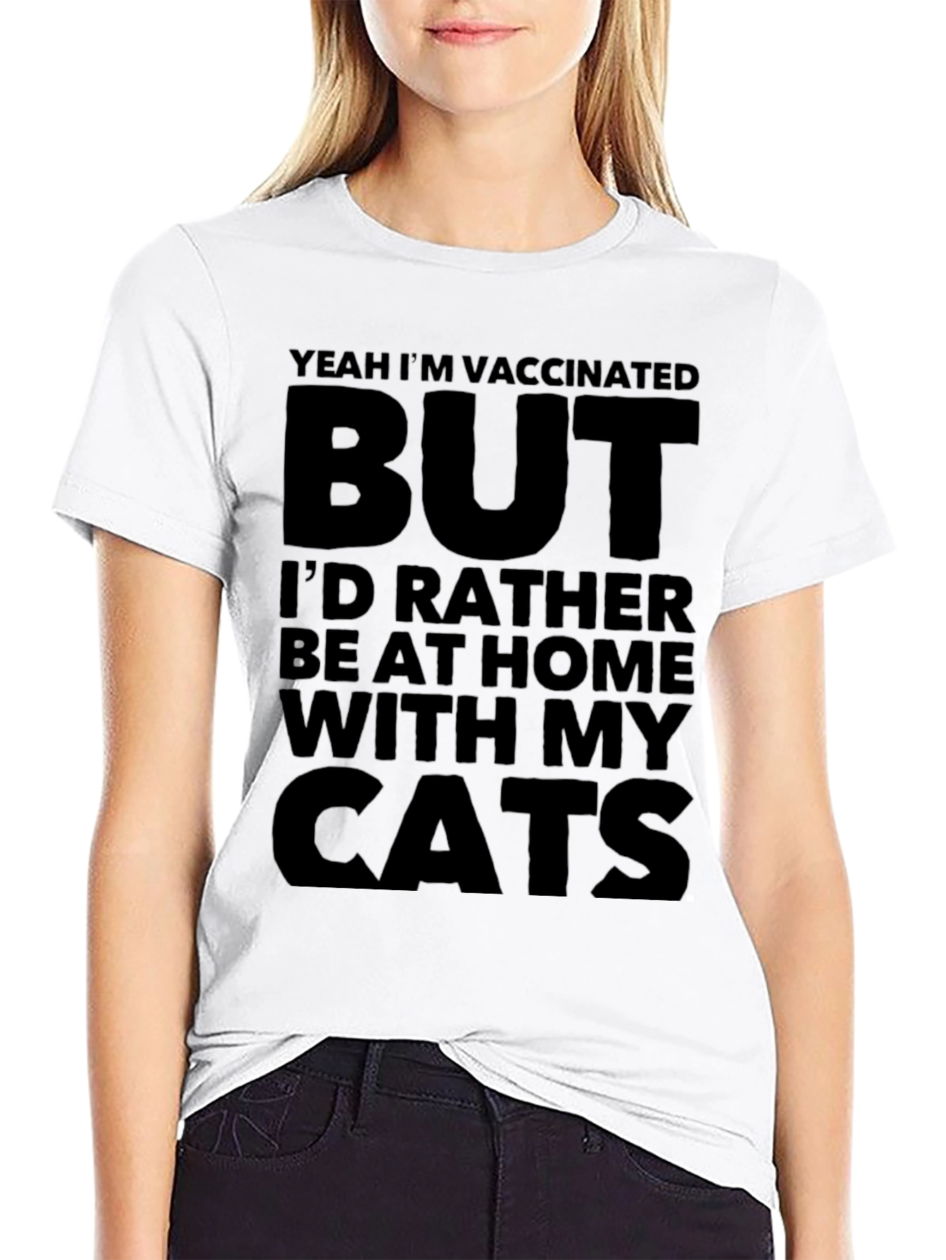 Vaccinated But Cats T-Shirt