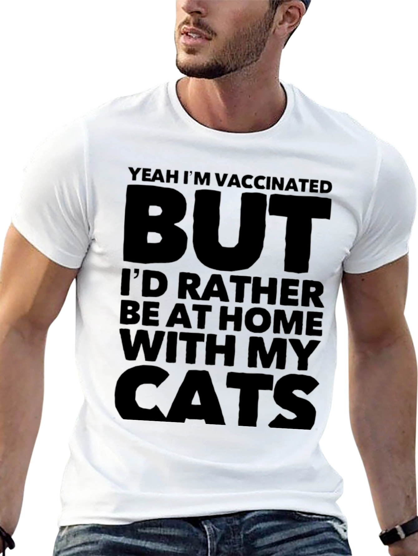 Vaccinated But Cats T-Shirt