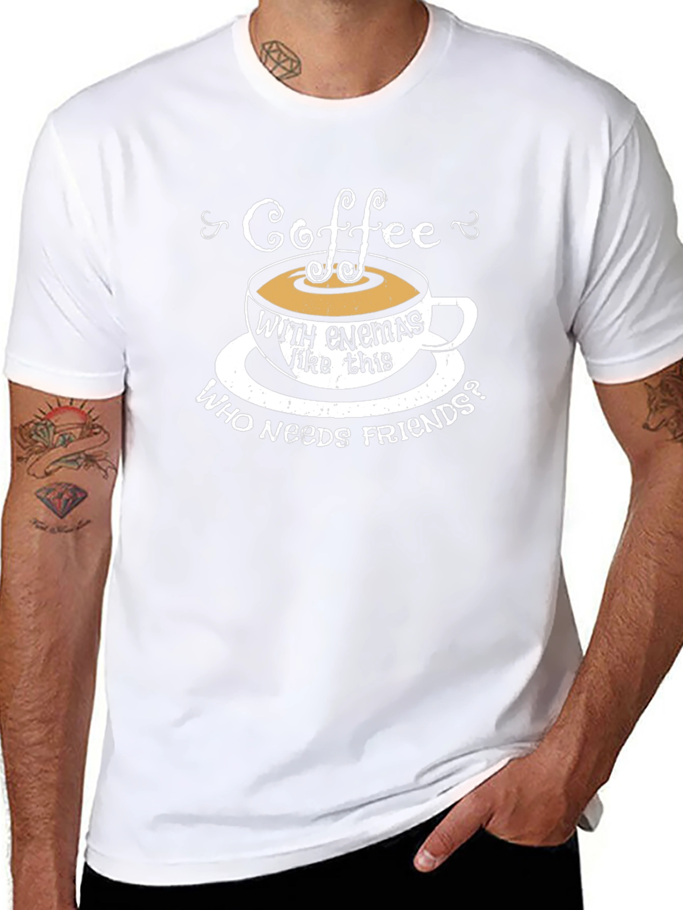 Coffee with Enemas Funny T-Shirt