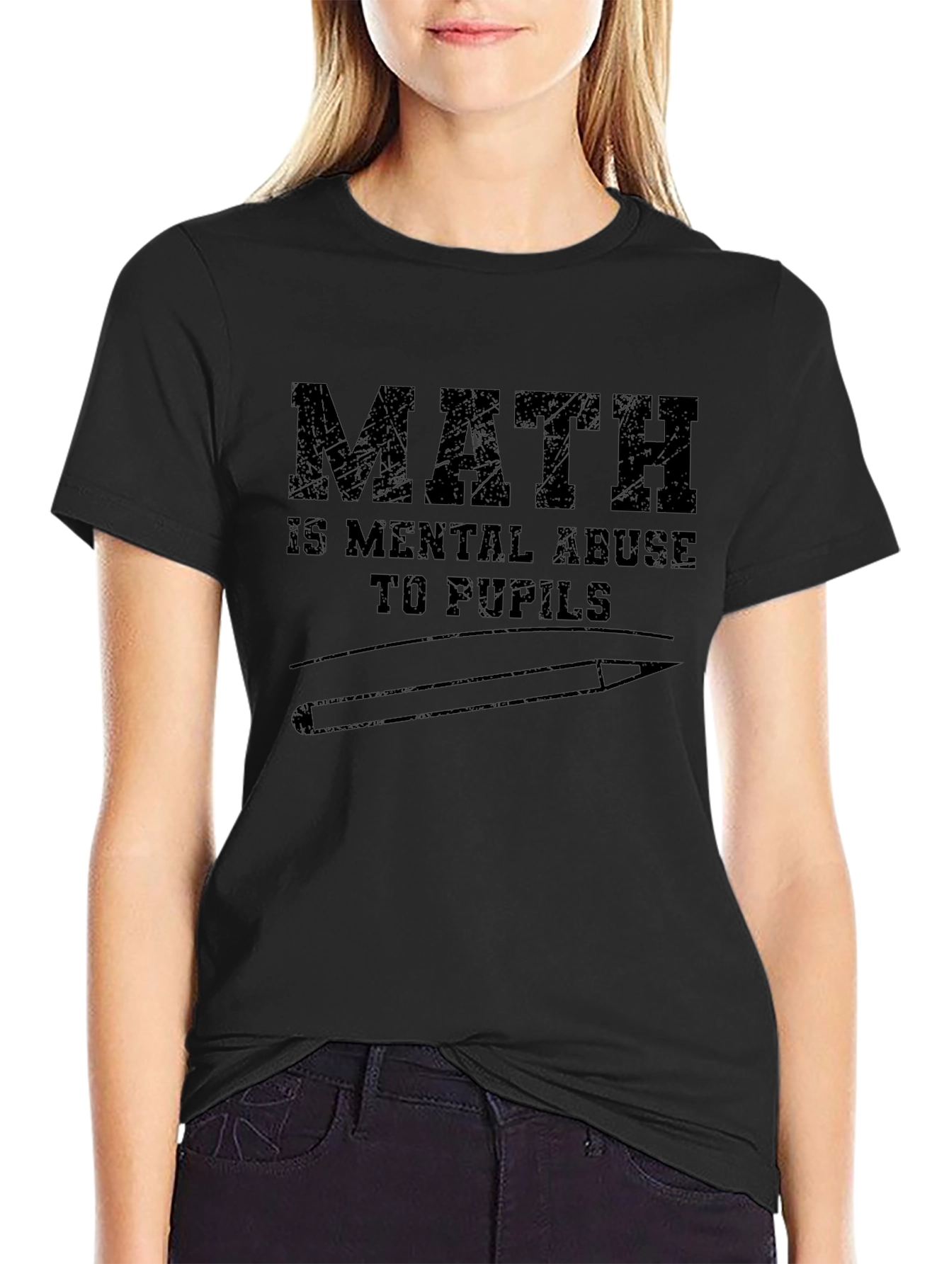 Math is Mental Abuse T-Shirt