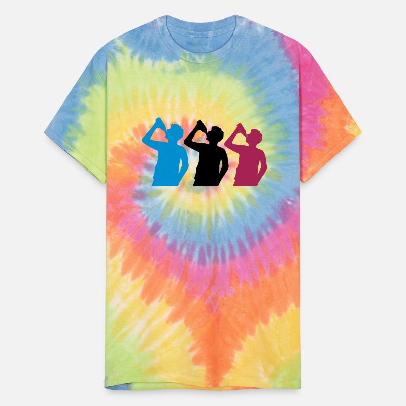 3 friends beer drink