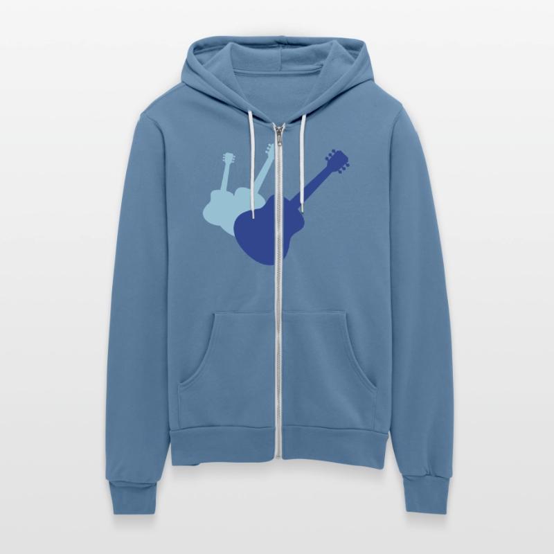 3 guitars guitarist play