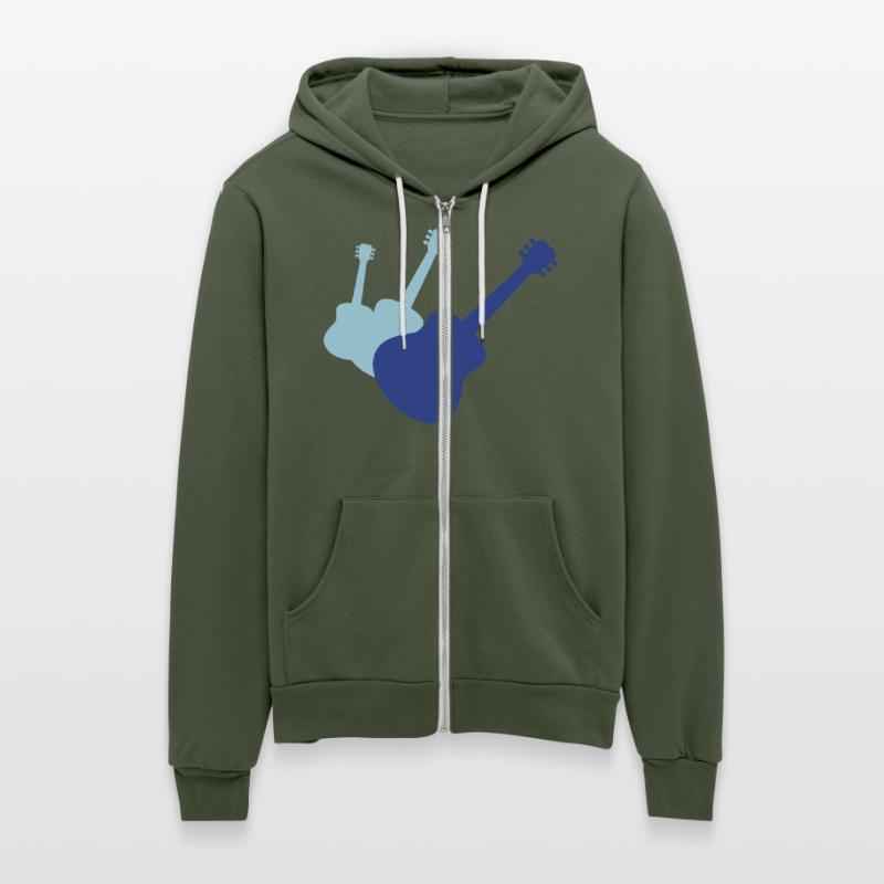 3 guitars guitarist play