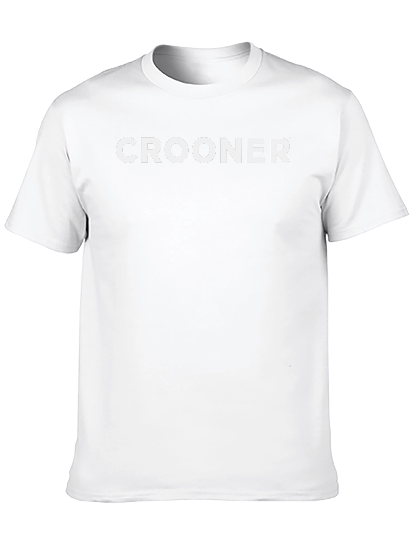 Crooner Graphic Tee - Cool Musician T-Shirt