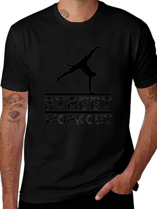 Street Workout Black T-Shirt
