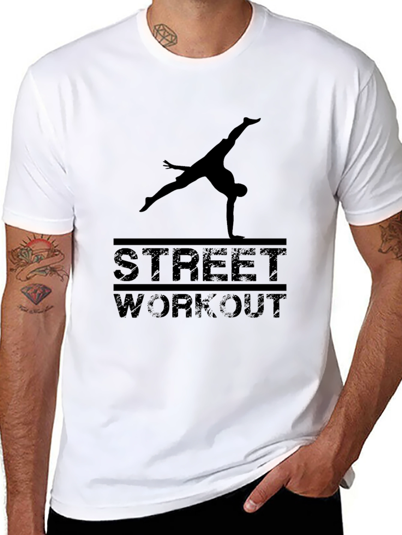 Street Workout Black T-Shirt